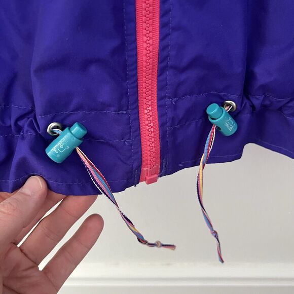 VTG 90s Woolrich Sigmet Gear Color Block Full Zip Nylon Jacket Womens Sz‎ Large - Picture 6 of 15